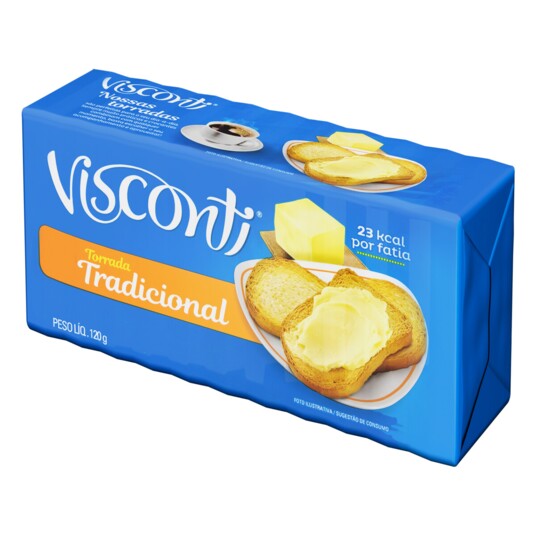 Torrada Visconti 120g Tradicional