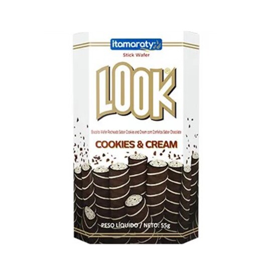Biscoito Wafer Itamaraty Look 55g Cook.cream