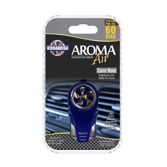 Aromatizante Rodabrill 7ml Air Carro Novo