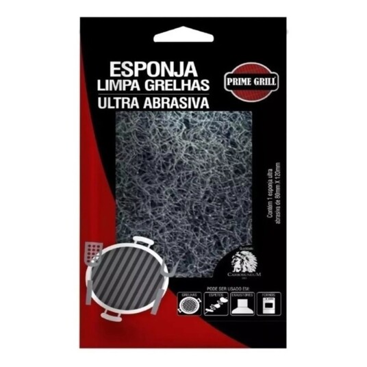 Esponja de Fibra Prime Grill Un 
