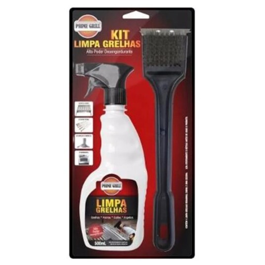 Kit Limpa Grelhas Prime Grill Un 
