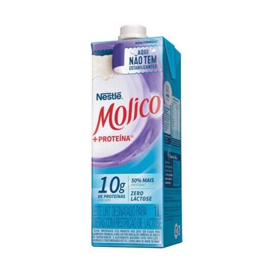 Leite Uht Mais Proteina Molico 1l Desnatado