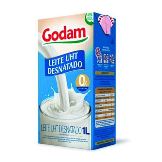 Leite Uht Godam 1l Desnatado
