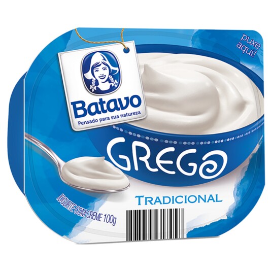 Iogurte Grego Batavo 100g Tradicional