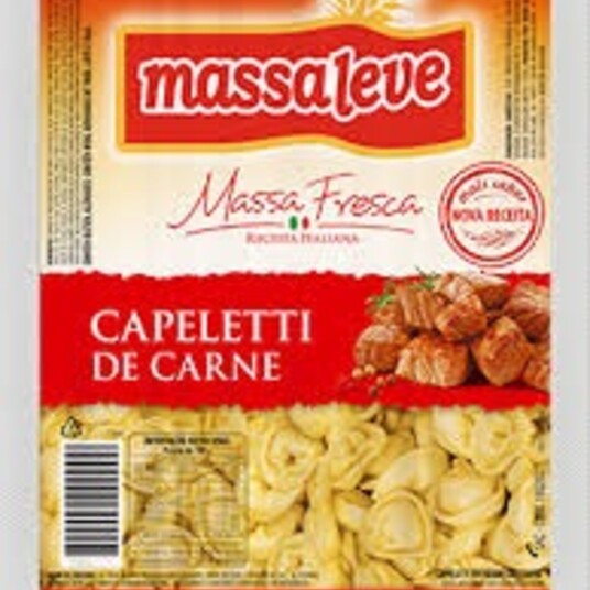 Capeletti Massa Leve 400g Carne