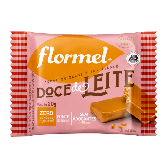 Doce de Leite Flormel 20g Zero