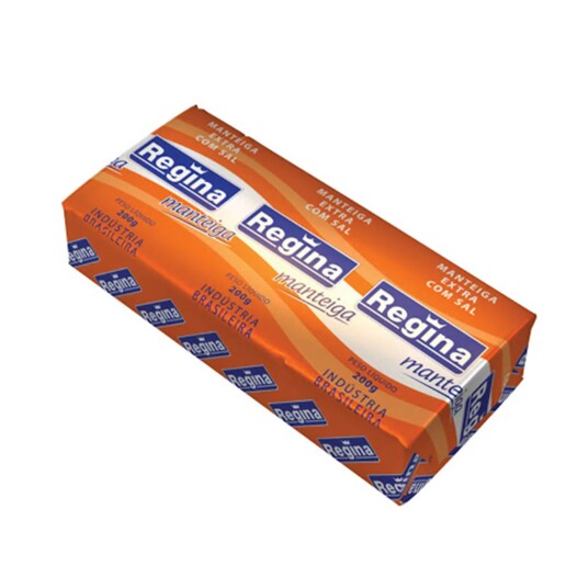 Manteiga C/sal Regina 200g Tablete Extra