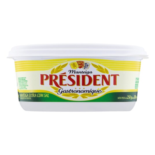 Manteiga C/sal President 200g Pote