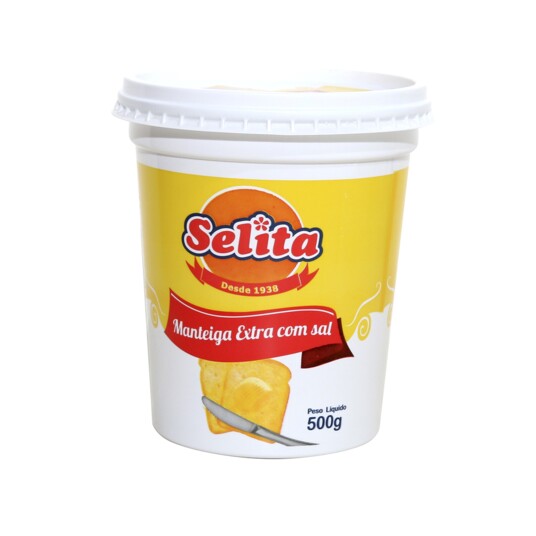 Manteiga C/sal Selita 500g Pote