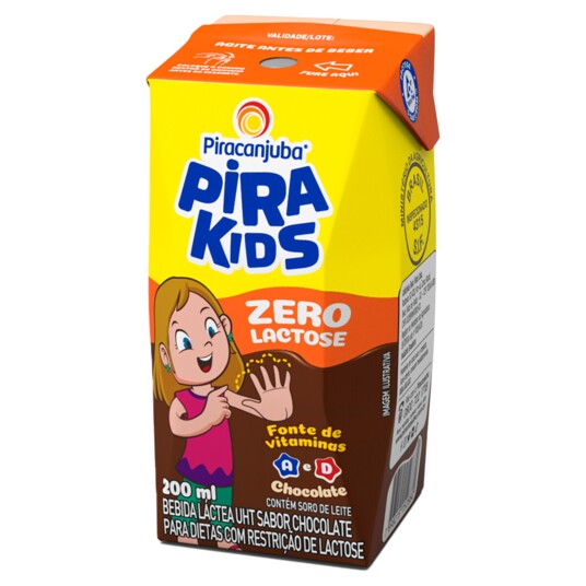 Bebida Lact.piracanjuba 200ml Chocolate Zero