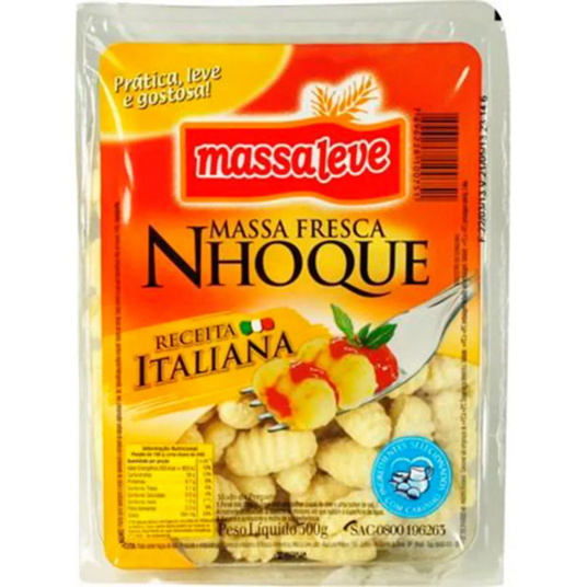 Nhoque Massa Leve 500g Receit.italiana