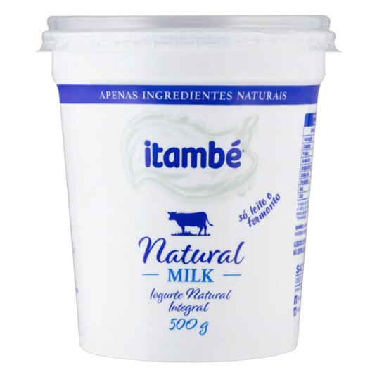 Iogurte Integral Milk Itambe 450g Natural
