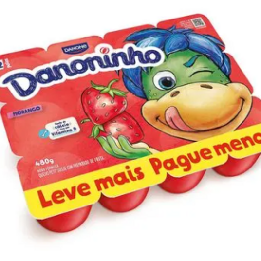 Iogurte P.suisse Danoninho 480g Morango