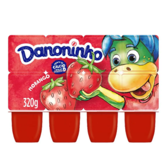 Iogurte P.suisse Danoninho 320g Morango