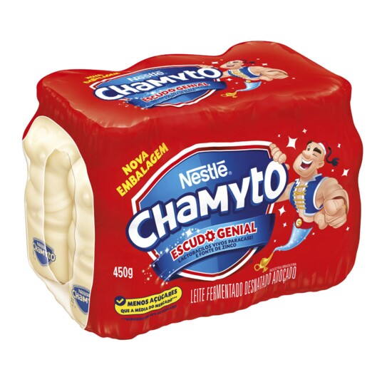 Leite Fermentado Chamyto 450g 6un