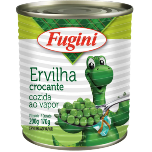 Ervilha Fugini 170g Ao Vapor Lata