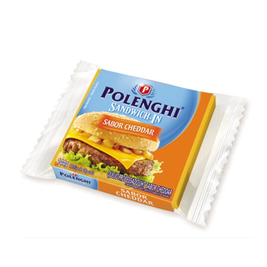 Queijo Sandwich-in Polenghi 144g Cheddar