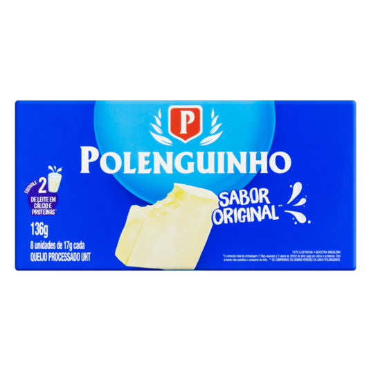 Queijo Polenguinho Polenghi 136g Tradicional Cr.