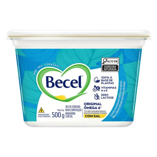 Margarina C/sal Becel 500g