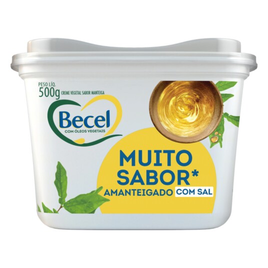 Margarina C/sal Becel 500g Manteiga