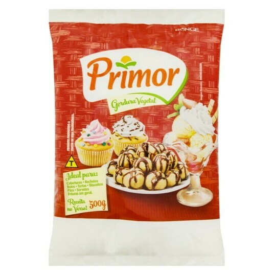 Gordura Vegetal Primor 500g