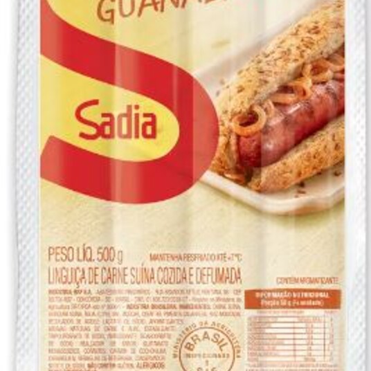 Linguica Fina Sadia 500g Guanabara
