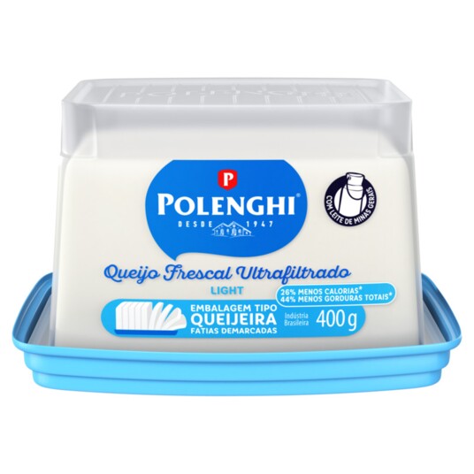 Queijo Minas Frescal Polenghi 400g Light