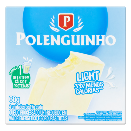 Queijo Polenguinho Polenghi 68g Light