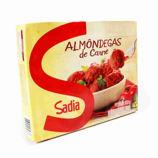 Almondega Bovina Sadia 500g