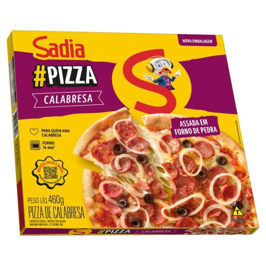 Pizza Sadia 460g Calabresa
