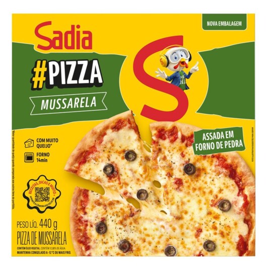 Pizza Sadia 440g Mucarela