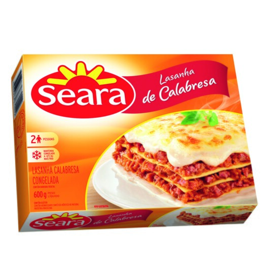 Lasanha Seara 600g Calabresa