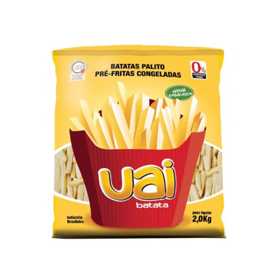 Batata Congelada Uai 2kg