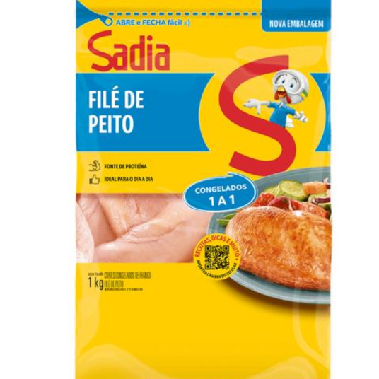 File de Peito de Fgo.sadia 1kg Zip