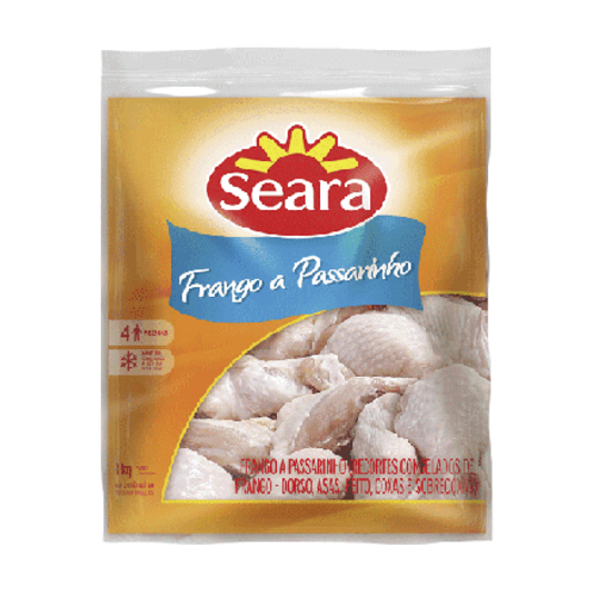 Frango A Passarinho Seara 1kg Alm Congelado