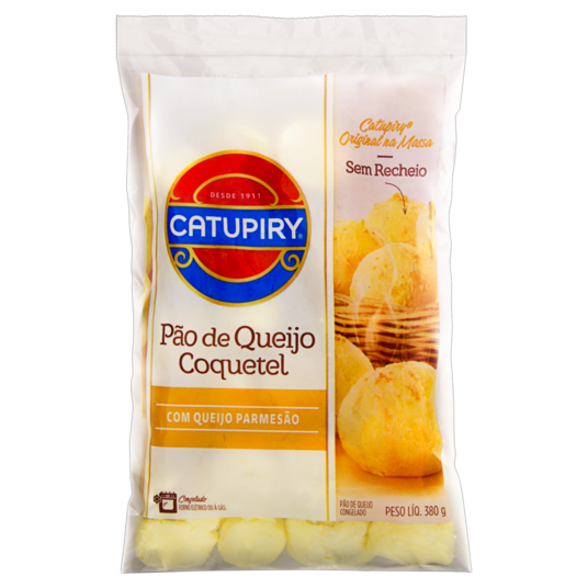 Pao de Queijo Catupiry 380g S/recheio