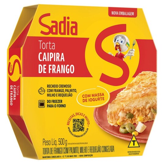 Torta Sadia 500g Frango/milho