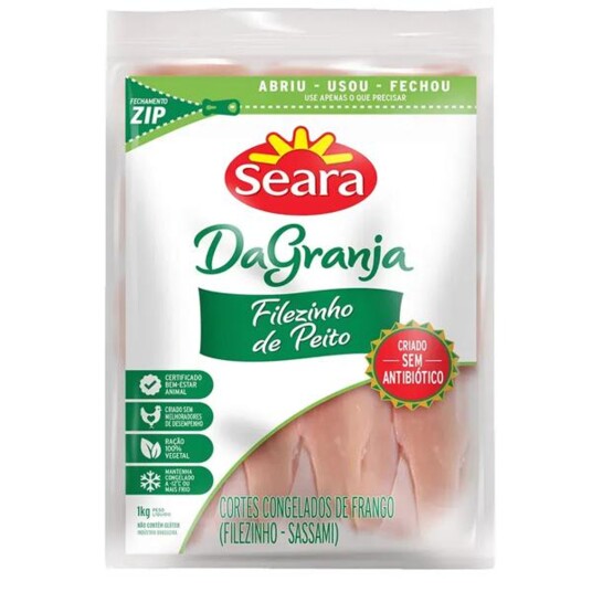 Filezinho de Fgo.seara 1kg da Granja Iqf