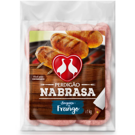 Linguica Na Brasa Perdigao 1kg Frango