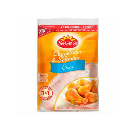 Coxa de Frango Seara 1kg Temp.zip Cong.