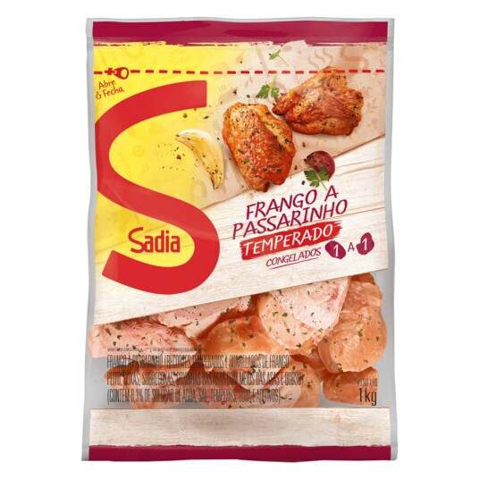 Frango A Passarinho Sadia 1kg Temp.cong.