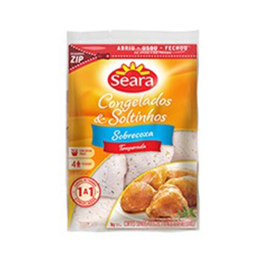 Sobrecoxa de Frango Seara 1kg Temp.zip/cong.