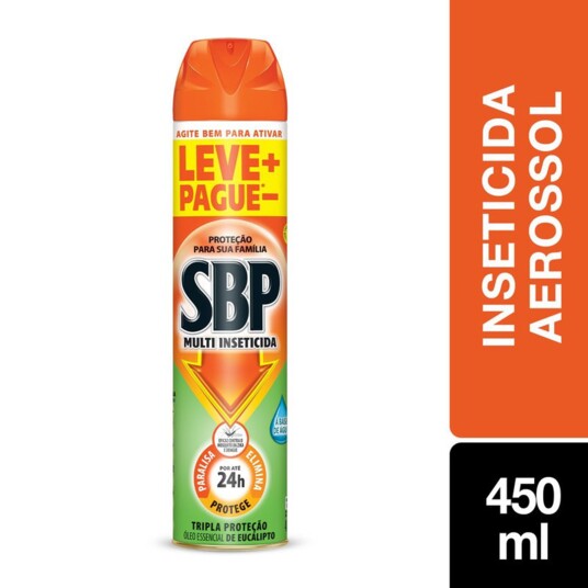 Inseticida Aero.sbp 450ml Eucalip.lv+pg-