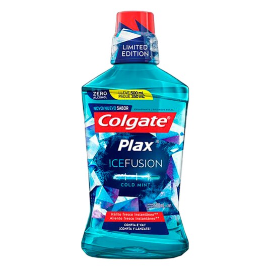 Enxaguante Bucal Colgate L500p350ml Ice Fusion