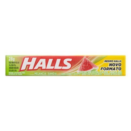 Drops Pastilha Halls 28g Melancia