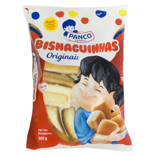 Pao Bisnaguinha Panco 300g Originais