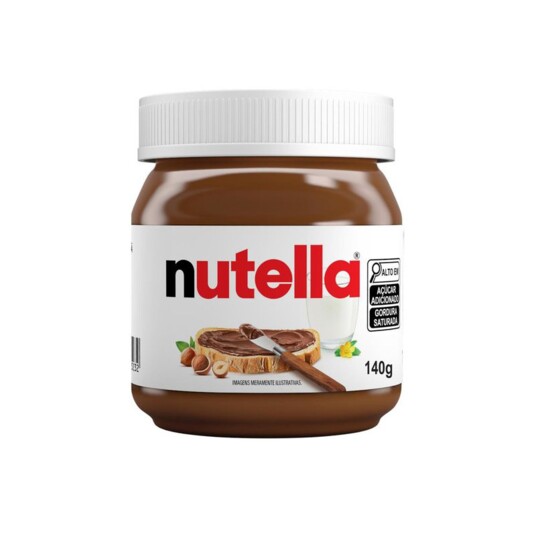 Creme de Avela Nutella 140g Tradicional