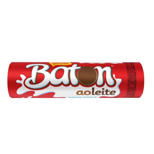 Chocolate Garoto Baton 16g Ao Leite