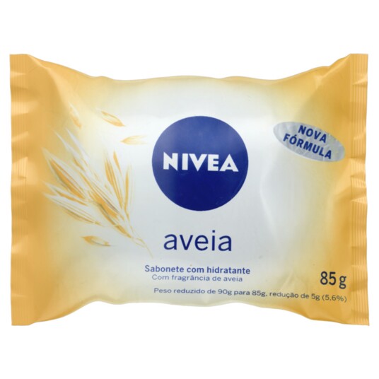 Sabonete Barra Nivea 85g Aveia