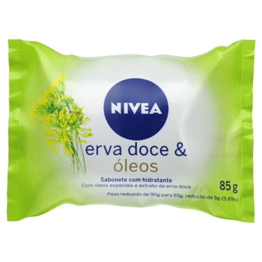 Sabonete Barra Nivea 85g Erva Doce
